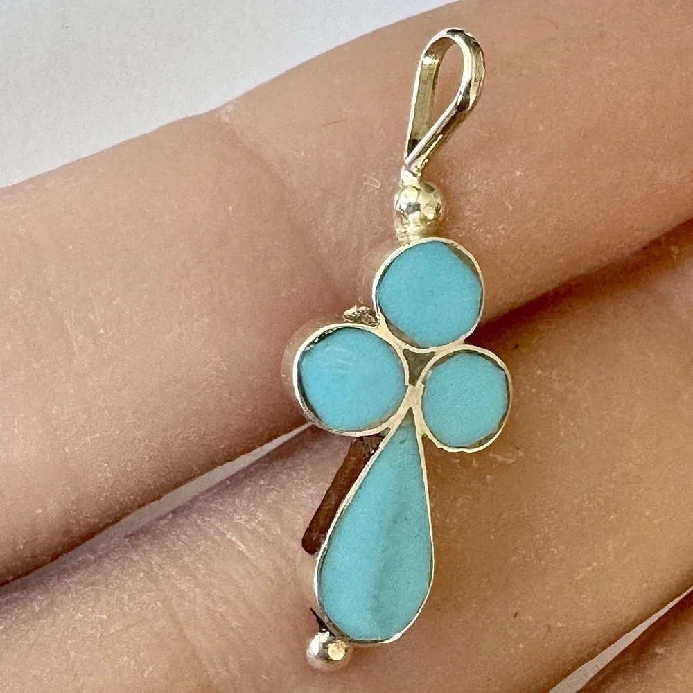 Native American Navajo Indian Turquoise Jewelry sweet petite